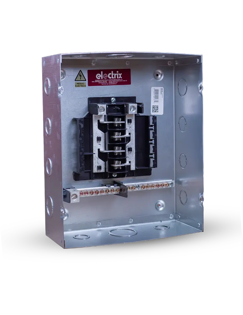 TABLERO 06 CIRCUITOS 125 AMPERIOS TL612 ELECTRIX.webp