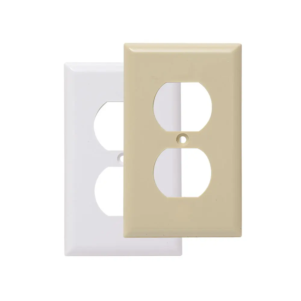 PLACA PARA TOMA SWITCH DOBLE BAQUELITA 2132V EAGLE.webp