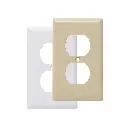 PLACA PARA TOMA SWITCH DOBLE BAQUELITA 2132V EAGLE.webp
