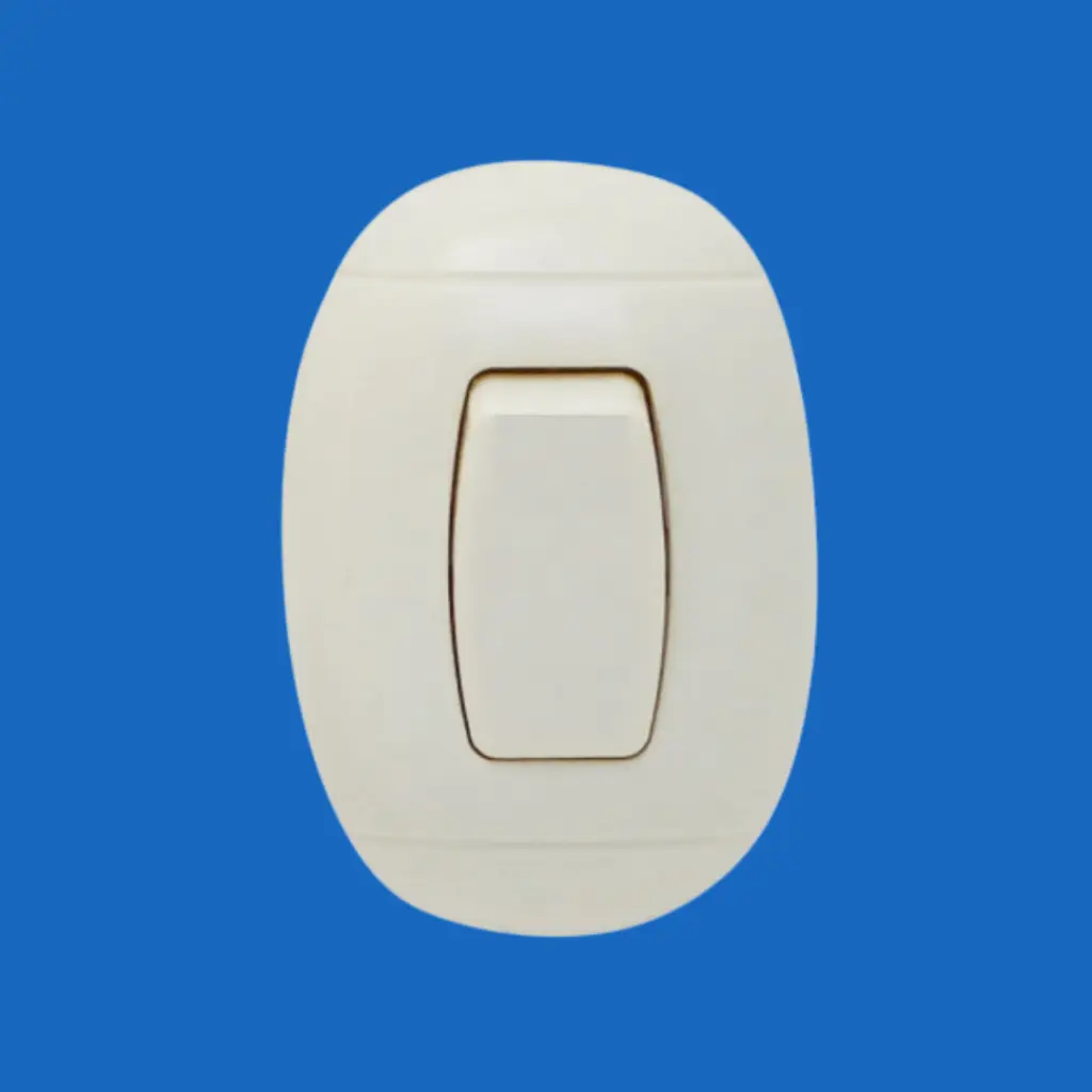 SWITCH SENCILLO SOBREPONER 3 VIAS BEIGE P52  NEW LED.webp