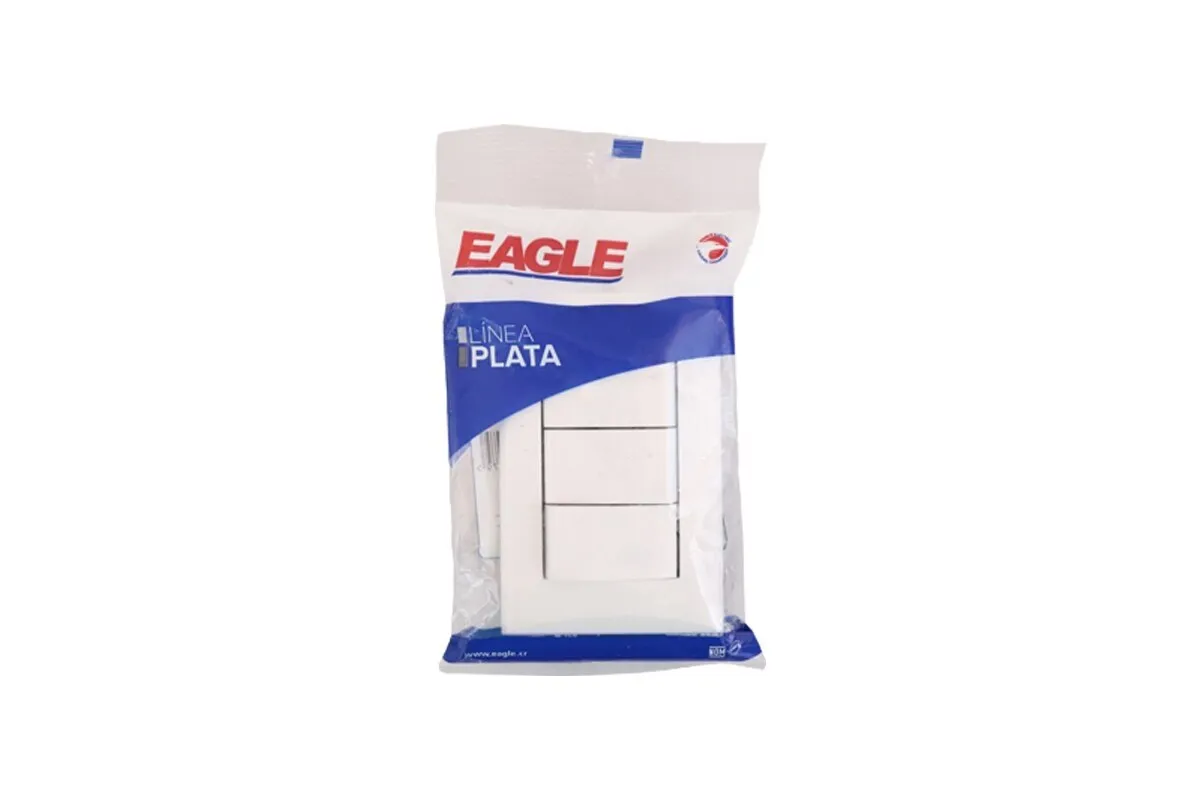 SWITCH TRIPLE 15 AMPERIOS 125V BLANCO PLATA   EAGLE.webp
