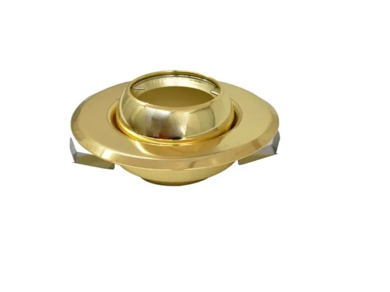 LAMPARA OJO DE BUEY P CAJA OCTAGONAL YD-345-O-OCT DORADO TECNOLITE.webp