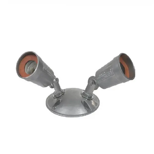 BASE DOBLE METALICA PARA REFLECTOR E27 ZEL.webp