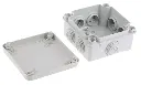 CAJA CUADRADA PLEXO PARA INTERPERIE 100X100X55MM JSL EAGLE.webp