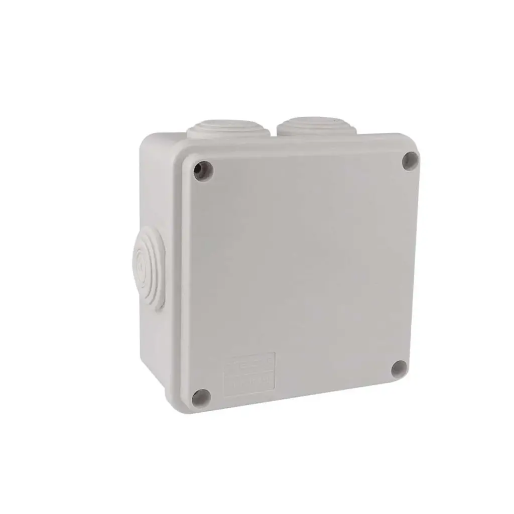 CAJA CUADRADA PLEXO PARA INTERPERIE 100X100X55MM JSL EAGLE.webp