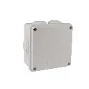 CAJA CUADRADA PLEXO PARA INTERPERIE 100X100X55MM JSL EAGLE.webp