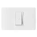 PULSADOR DE TIMBRE BLANCO 10A PU1102 LUZICA BTICINO.webp