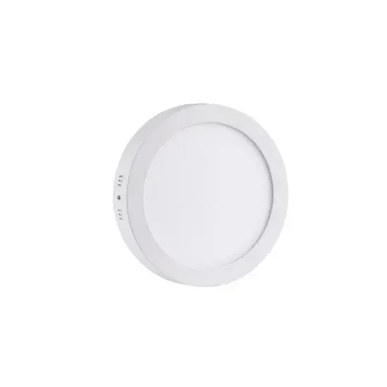 PANEL LED REDONDO SOBREPONER BLANCO 18 WATT LUZ DE DIA    MERCURY.webp