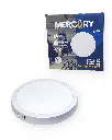 PANEL LED REDONDO SOBREPONER BLANCO 18 WATT LUZ DE DIA  MERCURY.webp