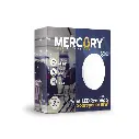 PANEL LED REDONDO SOBREPONER BLANCO 18 WATT LUZ DE DIA MERCURY.webp