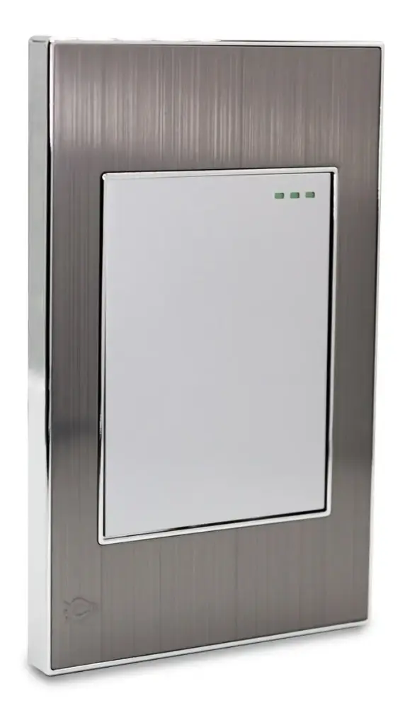 SWITCH SENCILLO 3 VIAS GRIS 10A 125V STAINLESS ETI43 MERCURY.webp