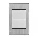 SWITCH DOBLE 3 VIAS GRIS STAINLESS ETI44 MERCURY.webp