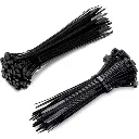 AMARRE (CINCHO) PLASTICO 4MM x 10CM NEGRO MERCURY.webp