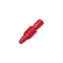 BOLSA CON 50 TAQUETES TARUGOS ROJOS EXPANSIVOS DE PLÁSTICO 1-4 FIERO.webp