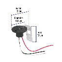 BASE PARA FOTOCELDA MONTAJE DE 1-2 VUELTA 110V-240V VOLTECK.webp