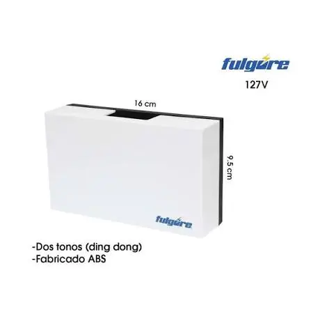 TIMBRE DIN DON DE SOBREPONER FU0332 FULGORE.webp