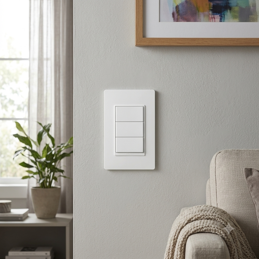 SWITCH TRIPLE BLANCO 15A PU5300 LUZICA  BTICINO.png
