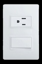 SWITCH COMBINADO POLARIZADO BLANCO 15A PU5231 LUZICA BTICINO.jpg