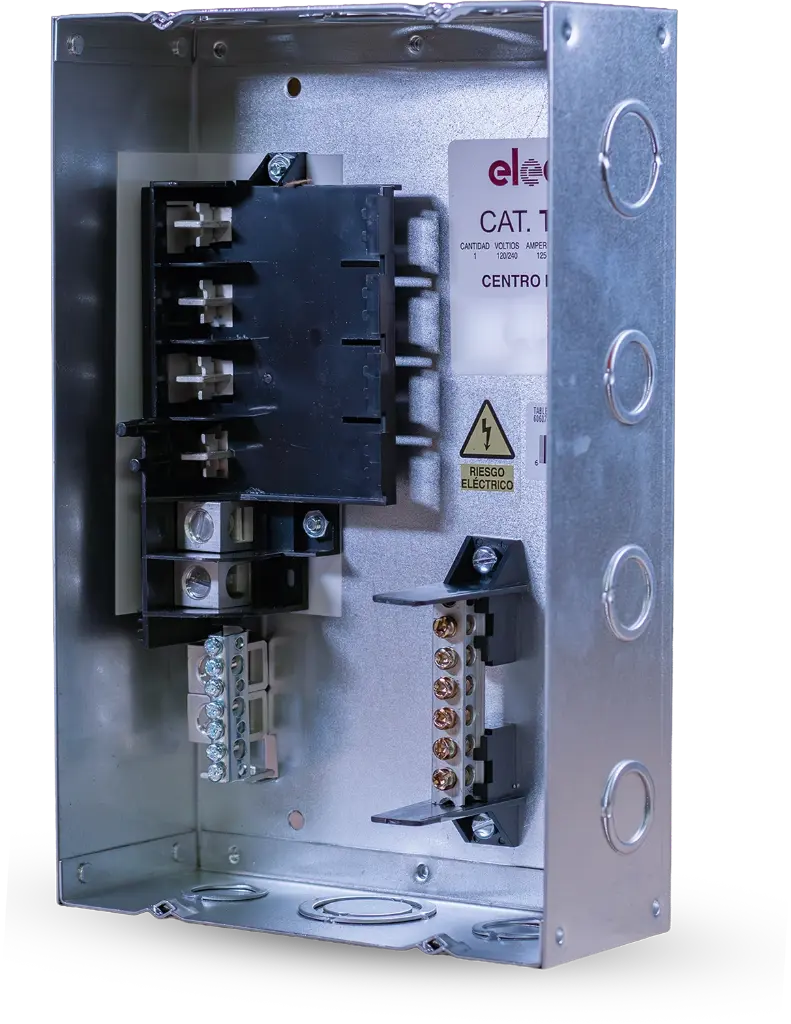 TABLERO 04 CIRCUITOS 125 AMPERIOS TL412 ELECTRIX.webp