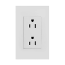 TOMACORRIENTE DOBLE POLARIZADO EMPOTRADO BLANCO PREMIUM WHITE ETI37 MERCURY