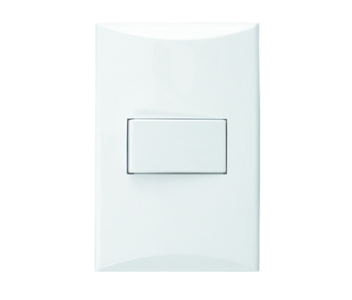 SWITCH SENCILLO 15 AMPERIOS 125V BLANCO PLATA EAGLE