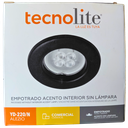 LÁMPARA OJO DE BUEY P/ TUBO DE 2" YD-220/N NEGRO MATE | TECNOLITE