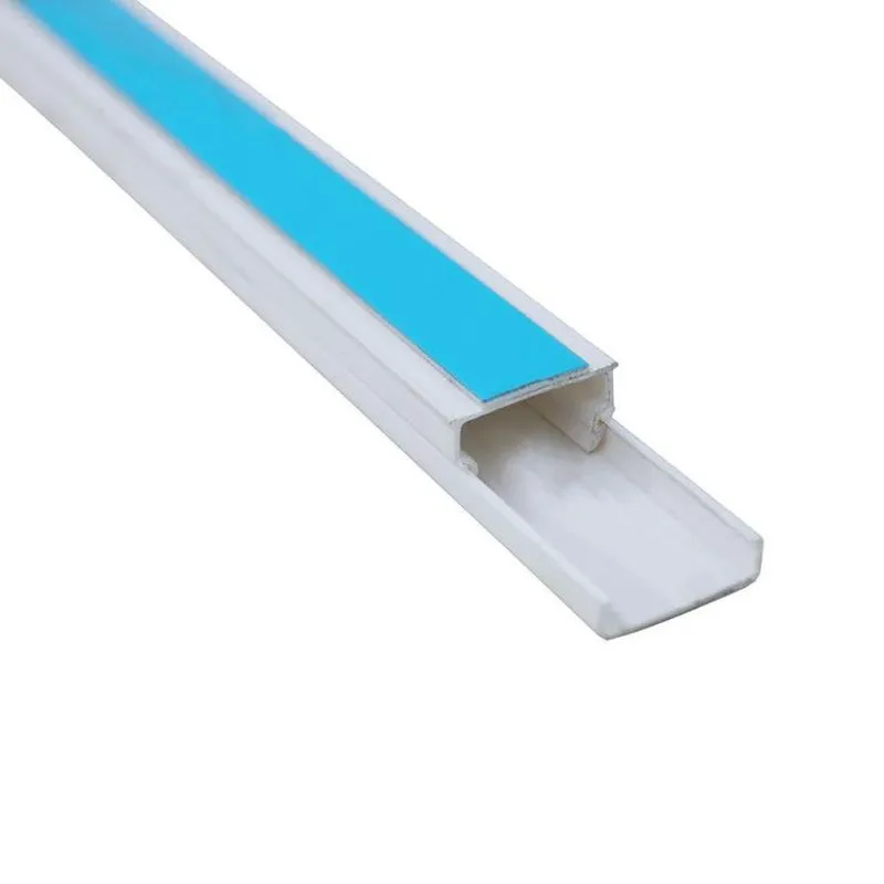 CANALETA PLASTICA CON ADHESIVO 20MMx10MMx2MT 3/4" MERCURY