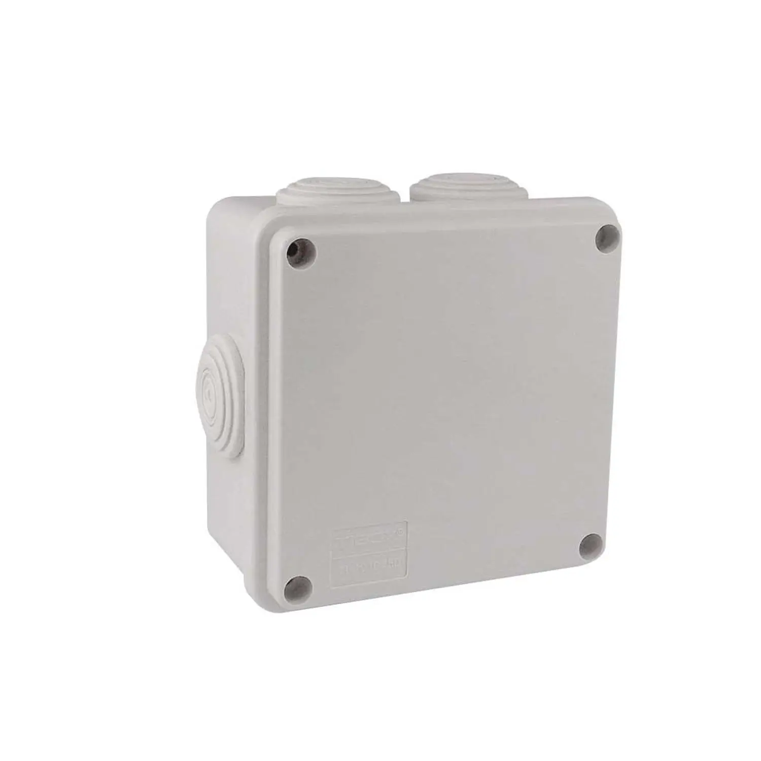 CAJA CUADRADA PLEXO PARA INTERPERIE 100X100X55MM JSL EAGLE