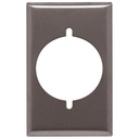 PLACA METALICA RECTANGULAR P/ TOMA DE ESTUFA 39CH EAGLE