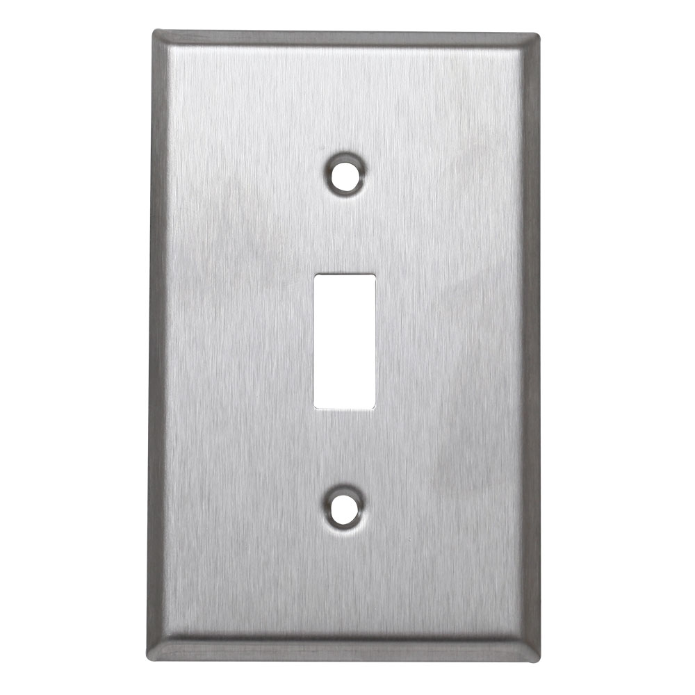 PLACA METALICA PARA SWITCH RECTANGULAR 1M  #97071 EAGLE