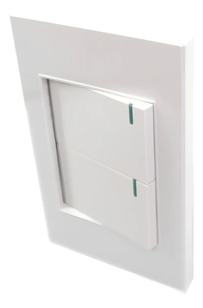 SWITCH DOBLE 3 VIAS BLANCO PREMIUM WHITE ETI35 MERCURY