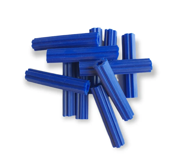 TAQUETE TARUGO DE PLASTICO AZUL 3/8" X 2 1/2"