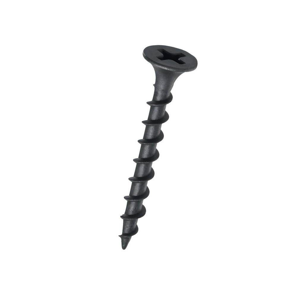 TORNILLO NEGRO TABLAYESO ROSCA ORDINARIA 8 x 1-1/2"