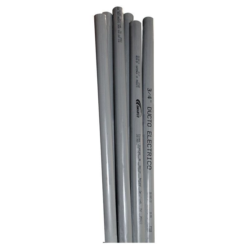 [DUCT0034] DUCTO PLASTICO GRIS MULTITUBO 3/4"