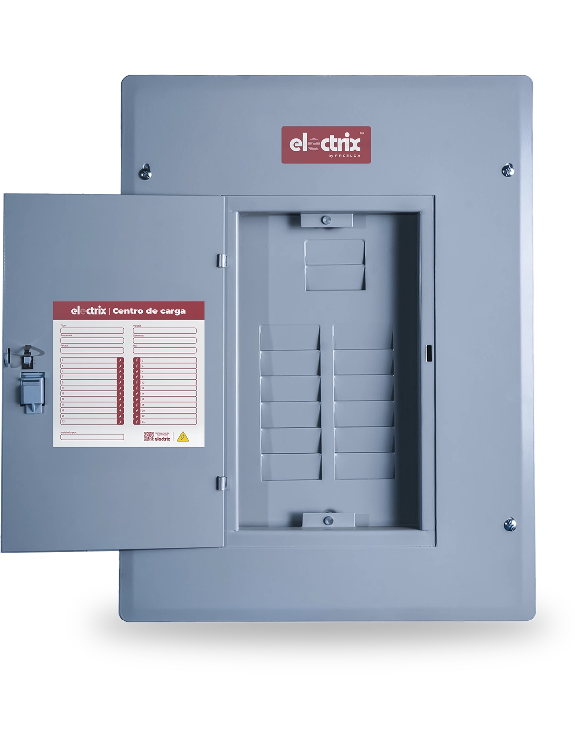 [TABL0112] TABLERO 12 CIRCUITOS 125 AMPERIOS TL1212 ELECTRIX