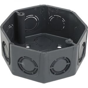 [OCTA0001] CAJA OCTAGONAL PLASTICA GRIS AMANCO